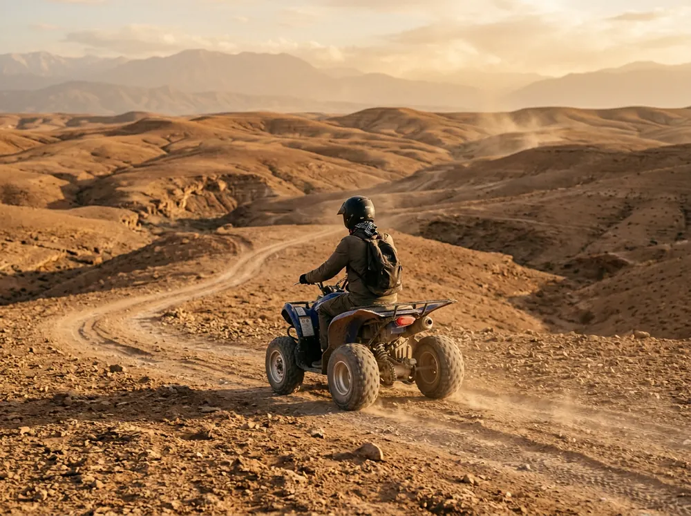 Agafay quad biking
